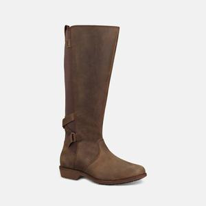 Teva Ellery Tall Wp Boots Damen Braun [ZPFU80631]